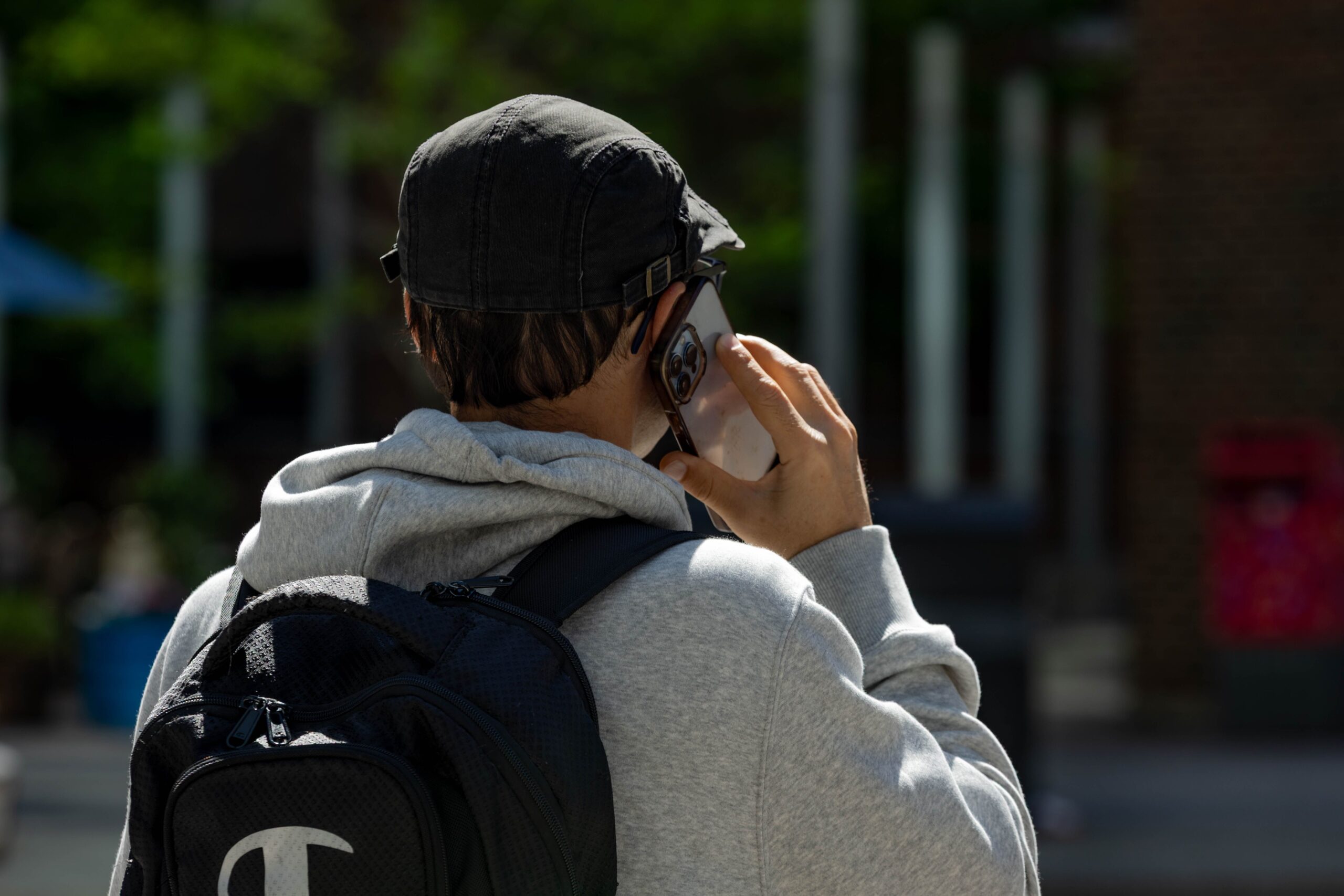 Senior woman on the phone